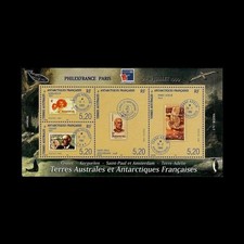 Bloc timbres taaf d'occasion  Crécy-la-Chapelle
