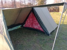 Zelt grün baumwollzelt gebraucht kaufen  Mönchengladbach