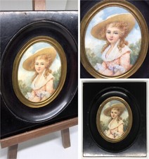 Superbe ancienne miniature d'occasion  Biganos