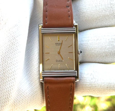Usado, Relógio masculino vintage Seiko Dolce 1220-5120 mostrador dourado quartzo comprar usado  Enviando para Brazil