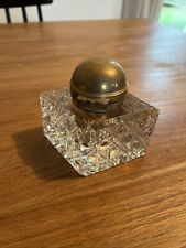 Encrier ancien cristal d'occasion  Écommoy