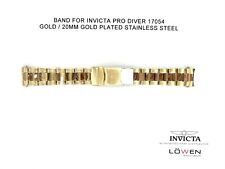Novo em folha Invicta Pro Diver 17054 Banhado A Ouro 20MM Pulseira De Relógio comprar usado  Enviando para Brazil