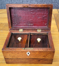 Antique wooden tea for sale  KIDDERMINSTER