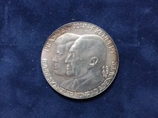 Silbermedaille john kennedy gebraucht kaufen  Attenhofen