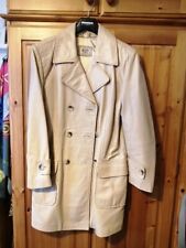 Vintage leather mac for sale  BARNSLEY