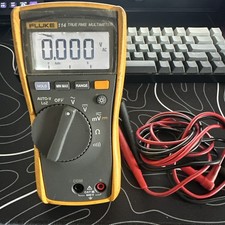 fluke 114 true rms multimeter for sale  Campbell