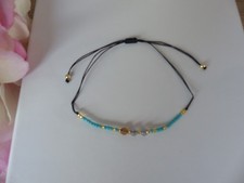 Bracelet tressé perles d'occasion  Saint-Lambert-du-Lattay