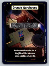 Código AVATAR 2025 Neopets Champions of Meridell Grundo Warehouse King Skarl Hero comprar usado  Enviando para Brazil