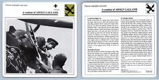 Combat adolf galland for sale  SLEAFORD