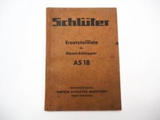 Schlüter as18 dieselschlepper gebraucht kaufen  Merseburg