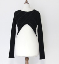 Maglione crop vintage usato  Italia