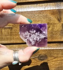 Purple fluorite crystal for sale  RYTON