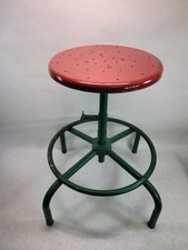 Sgabello girevole vintage usato  Spedire a Italy