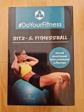 Gymnastikball pumpe fitnessbal gebraucht kaufen  Filderstadt