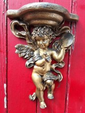 Vintage gold cherub for sale  HARTLEPOOL