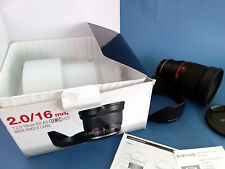 Samyang 16mm 2.0 usato  Roma