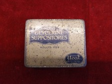 Vintage glycerine suppositorie for sale  HORLEY