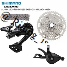 Novo grupo Shimano Deore M4100 1X10 velocidade MTB 4 peças 46T com RD-M5120, usado comprar usado  Enviando para Brazil