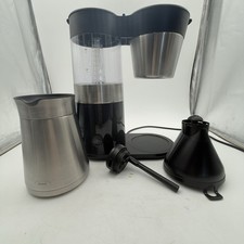 OXO Barista Brain Brew 9 xícaras com garrafa de aço inoxidável testada funciona, mas vaza comprar usado OXO Barista Brain Brew 9 xícaras com garrafa de aço inoxidável testada funciona, mas vaza comprar usado  Enviando para Brazil