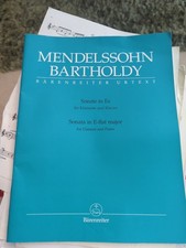 Mendelssohn bartholdy sonata for sale  BURNTWOOD