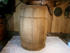 Barril de prego vintage primitivo 18" fio de madeira aço com faixas comprar usado Barril de prego vintage primitivo 18" fio de madeira aço com faixas comprar usado  Enviando para Brazil