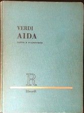 Aida verdi giuseppe usato  Italia