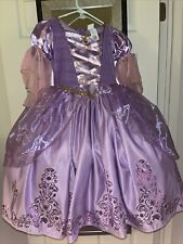 Disney Princesa De Lujo Rapunzel Vestido de Baile Enredado Halloween Disfraz Niña 8-10 segunda mano  Embacar hacia Argentina