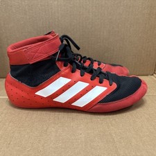 Tênis de luta livre Adidas Mat Hog 2.0 masculino vermelho e preto tamanho 9.5 masculino EUA comprar usado  Enviando para Brazil