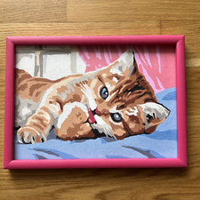 Malen zahlen katze gebraucht kaufen  Grävenwiesbach