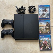 Sony PlayStation 4 PS4 Console 1TB – 2 Controllers + 3 Games (Fully working) ps5 comprar usado  Enviando para Brazil