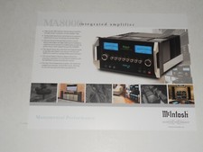 Mcintosh ma8000 brochure usato  Spedire a Italy