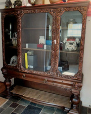 Antique carved wood for sale  Bedminster