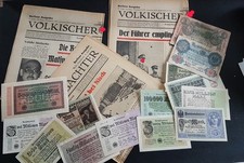Deutsches reich geldscheine gebraucht kaufen  Ornbau