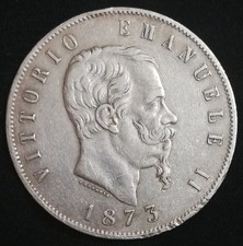 Scudo argento lire usato  Serino