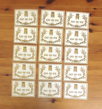 Anciennes etiquettes eau d'occasion  Bourg-la-Reine