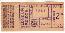 London bus ticket for sale  UK