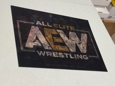 Aew holographic mat for sale  Fall River