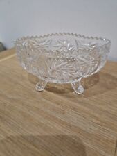 Vintage clear glass for sale  GRANTHAM