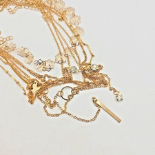 Lot gold necklaces for sale  Albuquerque
