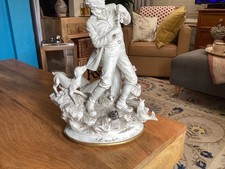 Capodimonte figurine fisherman for sale  LEAMINGTON SPA