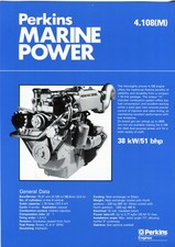 Perkins marine power d'occasion  Expédié en Belgium