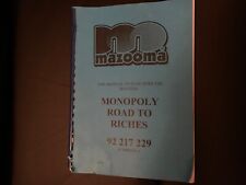 Monopoly road riches for sale  DARLINGTON