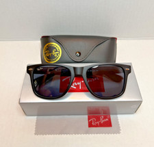 Óculos de sol Ray-Ban 2140 fosco para óculos unissex da moda adulta preto 56mm, usado comprar usado  Enviando para Brazil