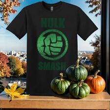 Camiseta unissex masculina feminina Marvel Hulk Smash Fist Circle SY506 comprar usado  Enviando para Brazil