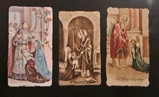 Lotto antichi santini usato  Italia