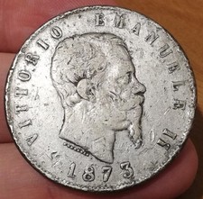 Scudo argento lire usato  Serino