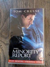 Minority report vhs for sale  WAKEFIELD