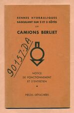 Camion berliet entretien d'occasion  Lamastre