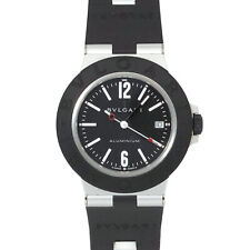 Relógio masculino BVLGARI alumínio BB40AT data automático mostrador preto 90239552, usado comprar usado  Enviando para Brazil