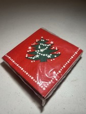 Usado, Guardanapos de papel vermelho para árvore de Natal Waechtersbach - Novo na embalagem original comprar usado  Enviando para Brazil